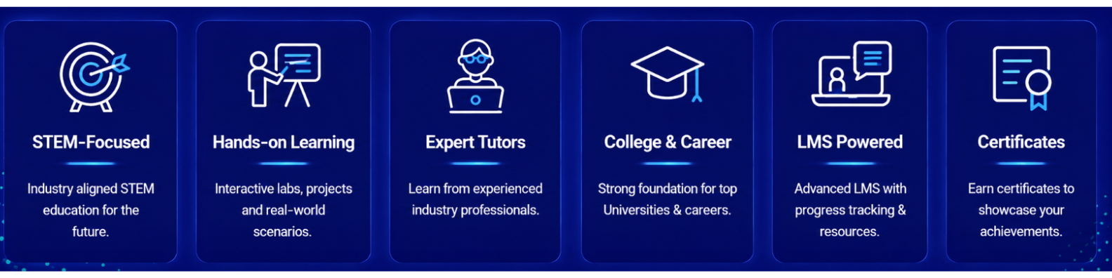 White & Blue Modern School Admission LinkedIn Banner